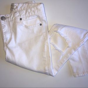 Free People Busted Knee Skinny Jeans